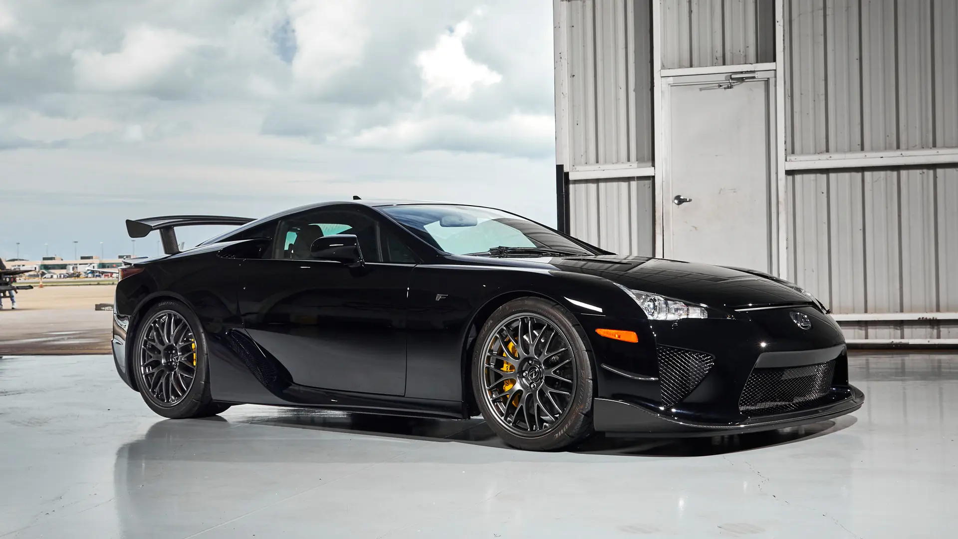 Black Lexus LFA detailed by Veloce Auto Detailing